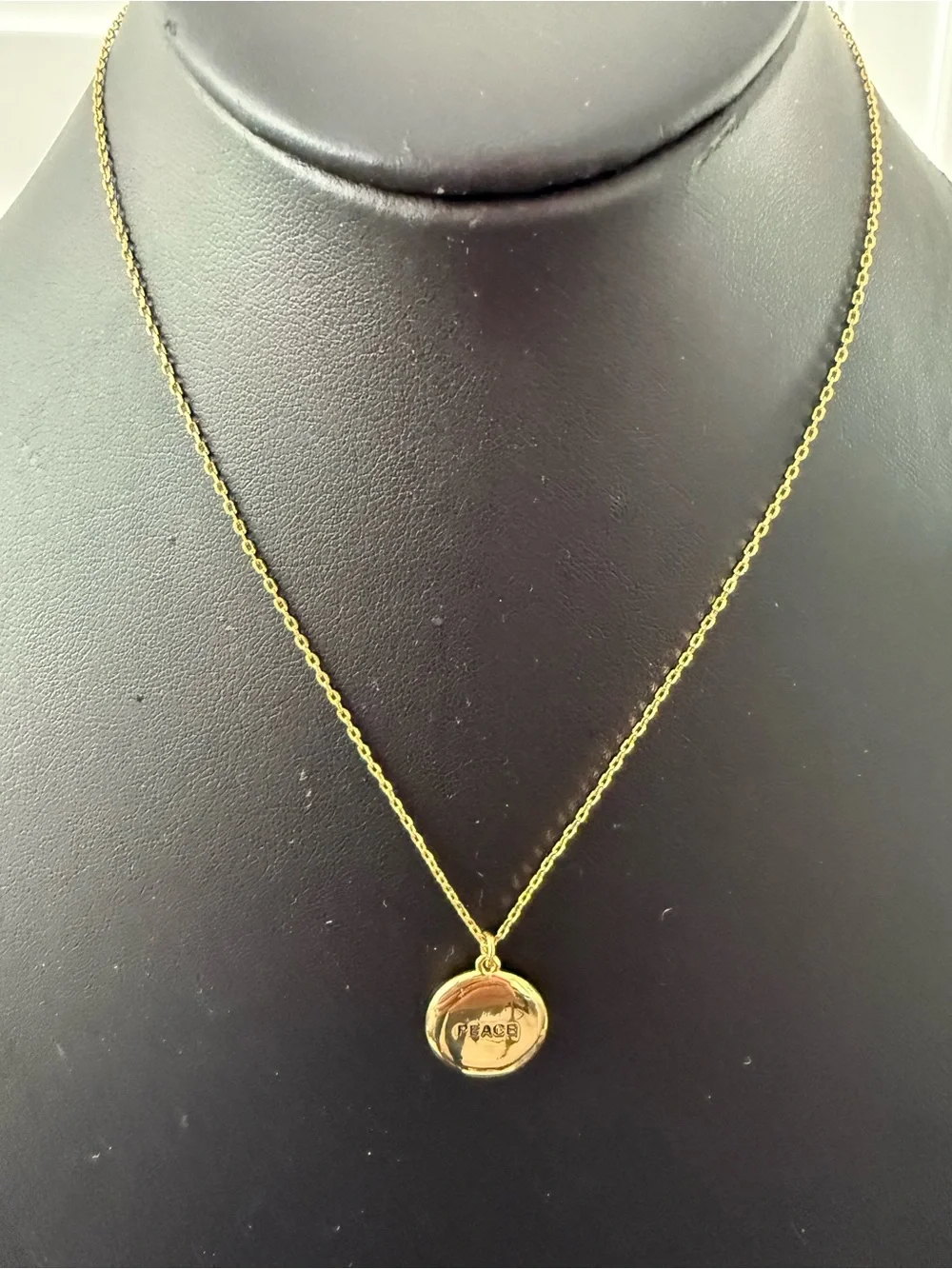 Kate Spade New York NEW clear honesty medallion necklace